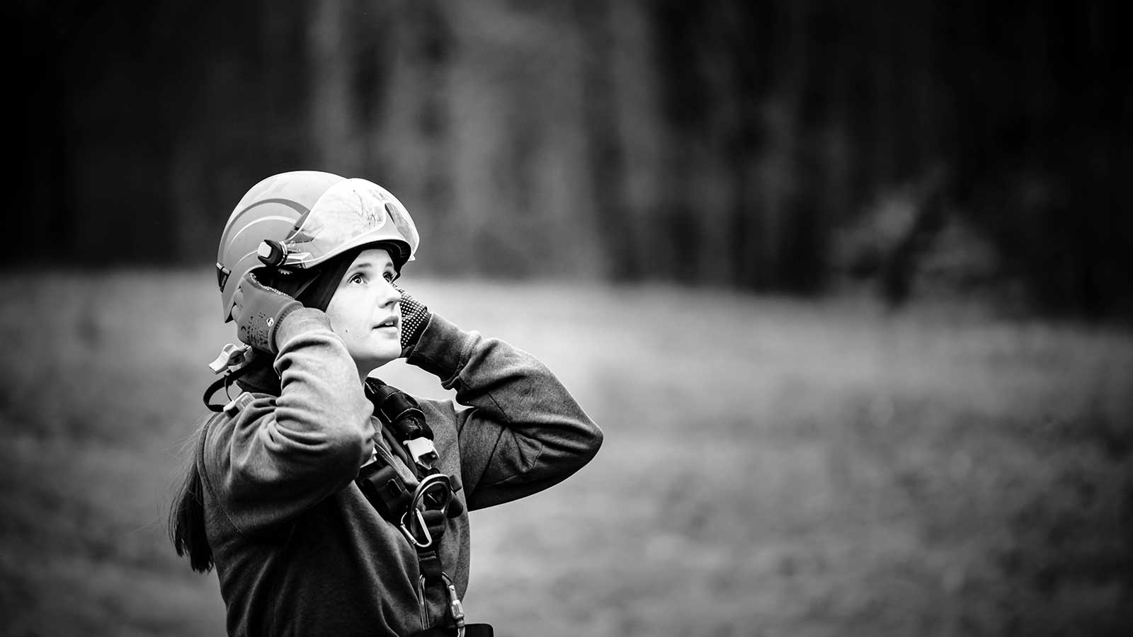 Behind the scenes photos of Leaf & Limb team at work.