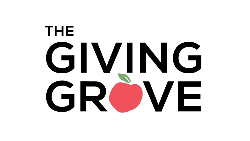 Giving Grove community orchard program logo