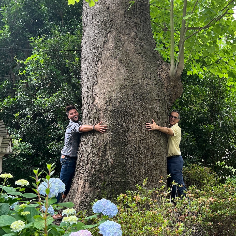 And even hugged a few.